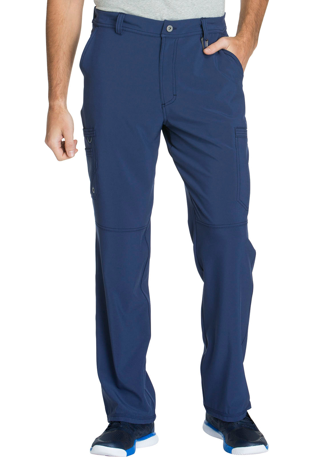 Pantalón caballero con botón antimicrobial CK200A